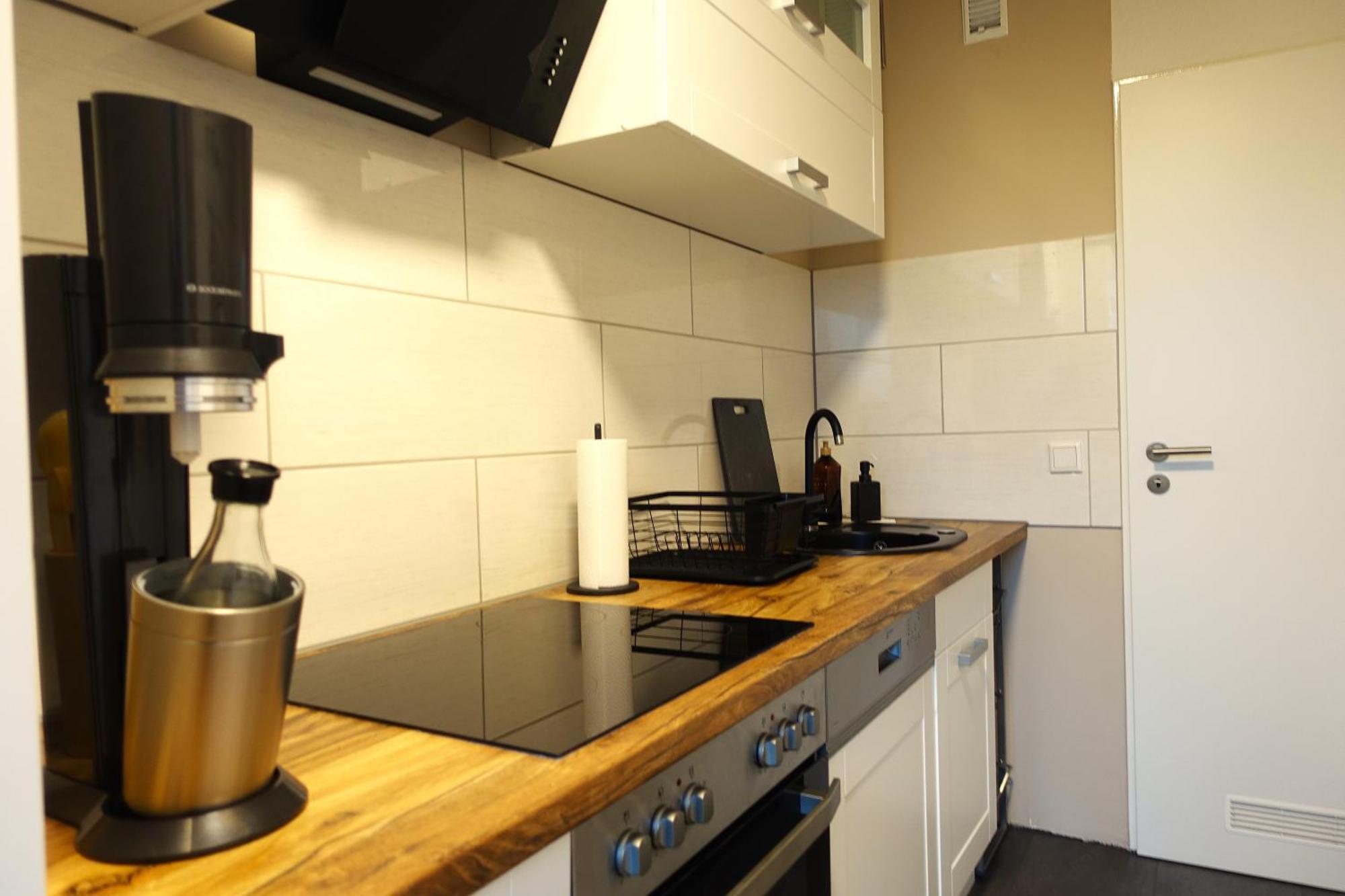 Getaway Apartment - Balkon - Kueche - Ruhe - Waesche - S-Bahn - 60 Qm Duisbourg Extérieur photo